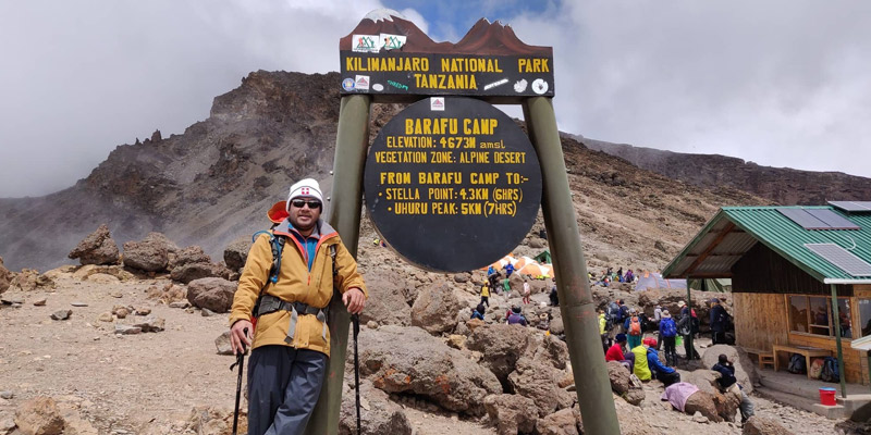 Karanga to Barafu Camp