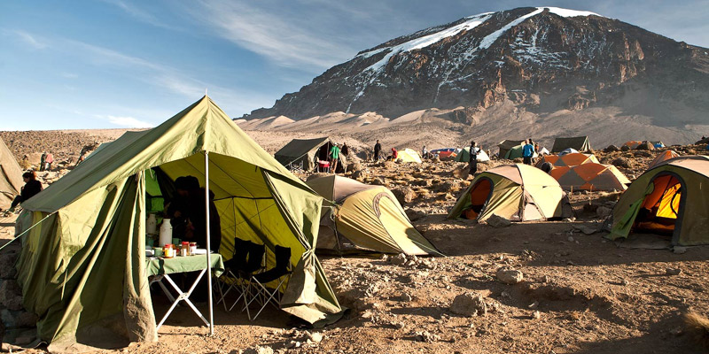 Machame Camp - Shira Camp