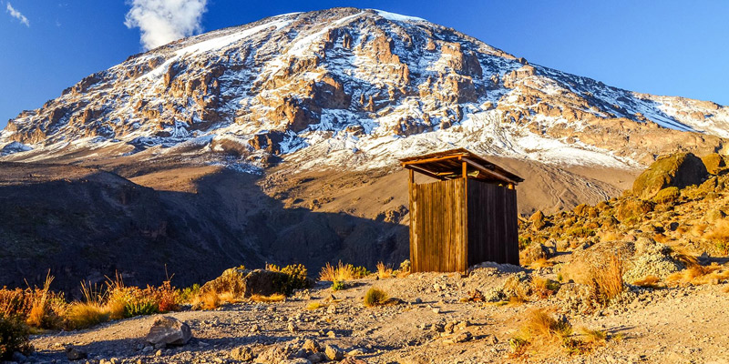 Trek to Uhuru Peak 5895m