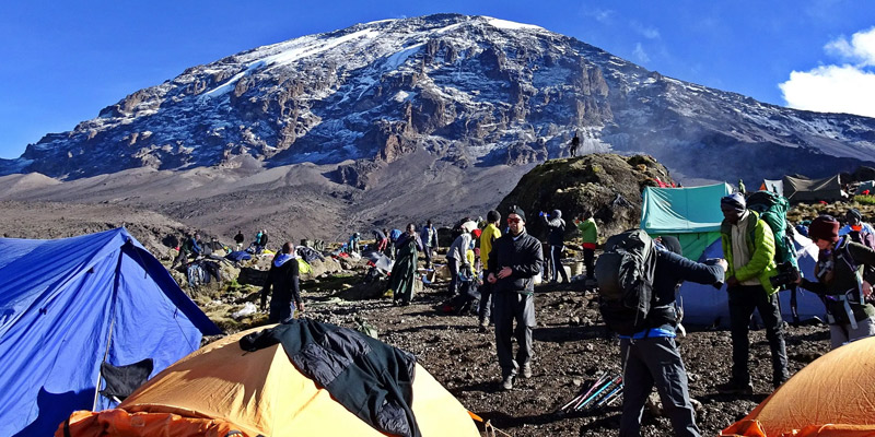 Simba Camp to Shira 2 Camp