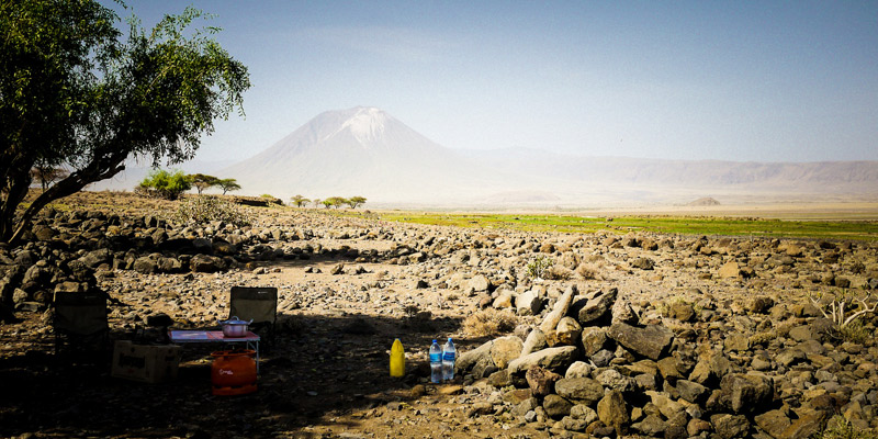 Massai Giraffe Camp to Ololosokwa Camp Site