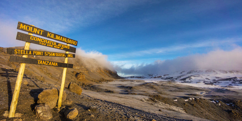 Stella Point to Eastern Ice fields